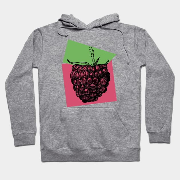 Raspberry Hoodie by senkova